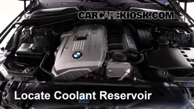 2006 BMW 530xi 3.0L 6 Cyl. Wagon Coolant (Antifreeze) Check Coolant Level